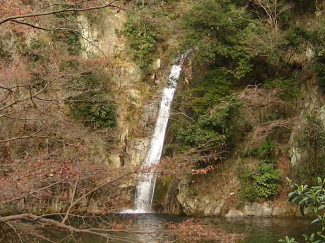 布引の滝の雌滝